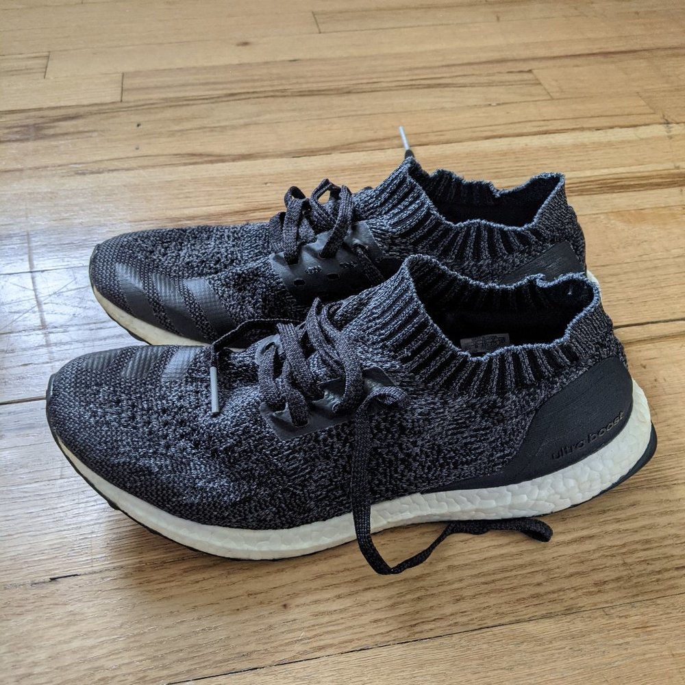 Adidas Charcoal Ultraboost Uncaged Size 9.5